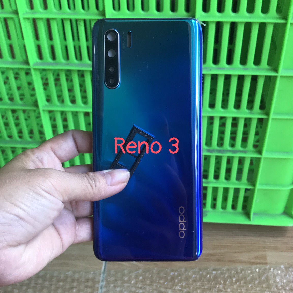 Bộ Vỏ Zin oppo Reno3, Reno 3 (kèm kính camera và nút bấm)