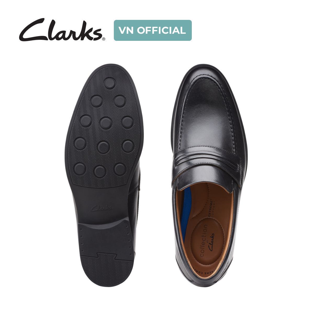 Giày Lười Da Nam Clarks - Whiddon Loafer