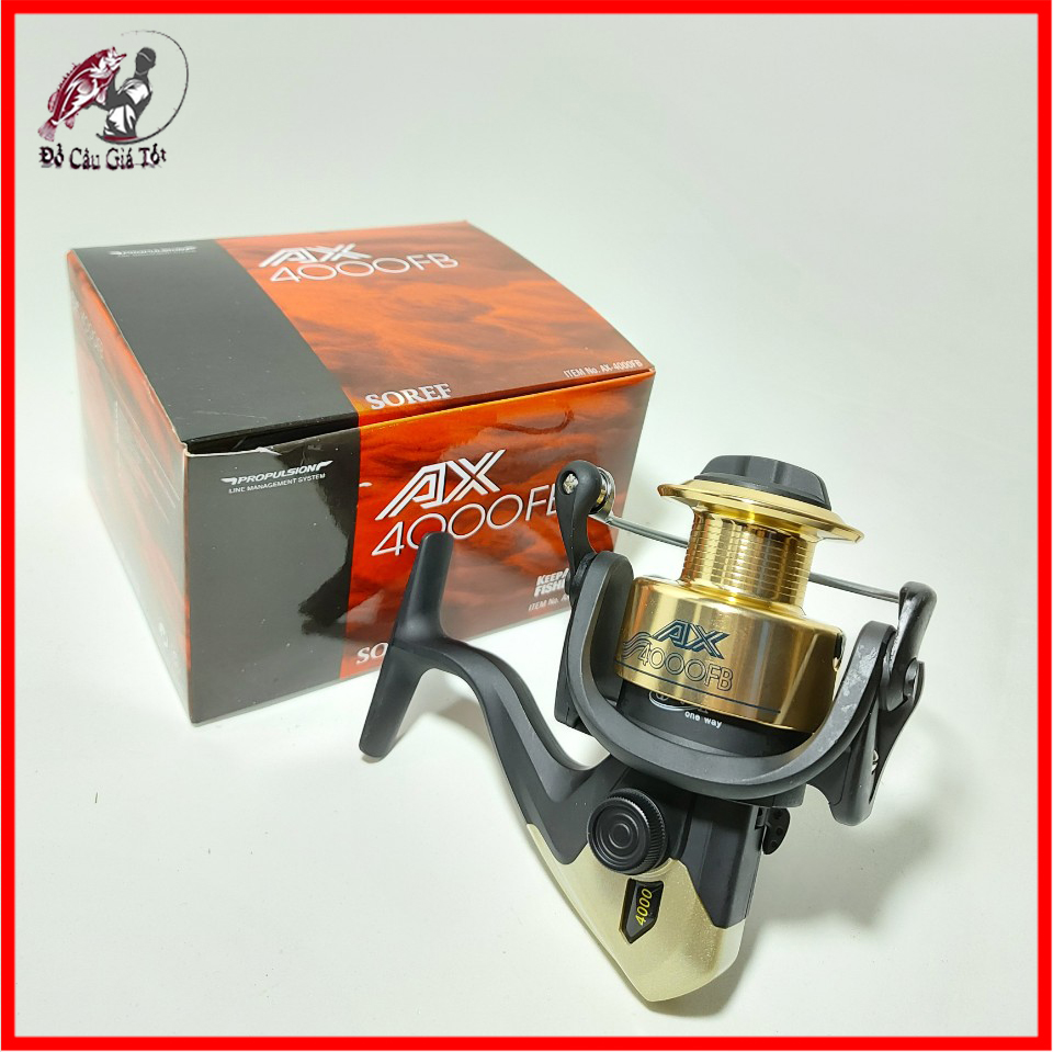 [Chính Hãng] Máy Câu Cá Soref AX 4000 Malaisia Chất Lượng