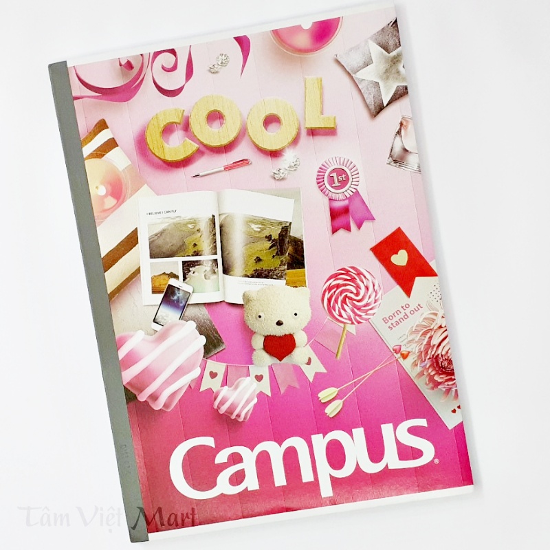 Vở kẻ ngang Campus Gift 200 trang