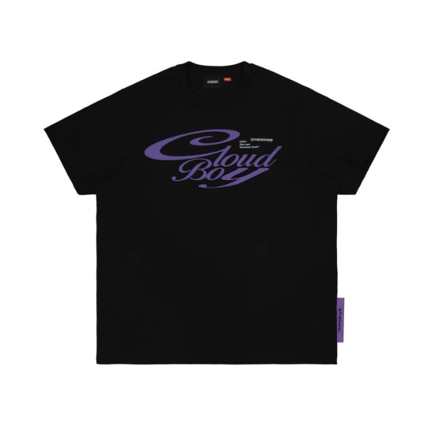 Áo thun tay ngắn cổ tròn 5THEWAY® /cloud boy/ SQUARE TEE