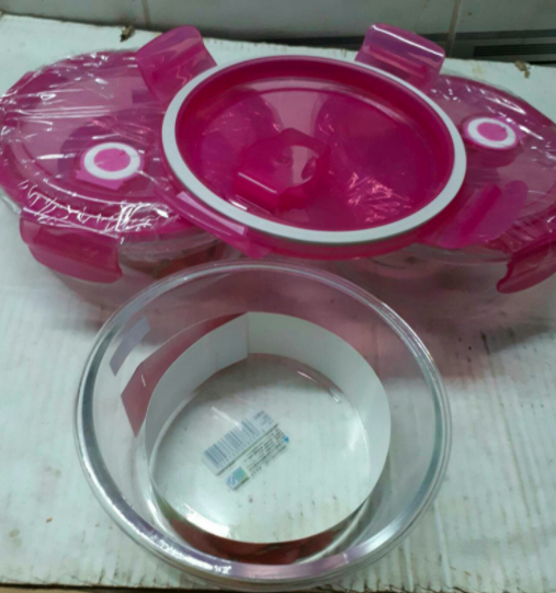 Hộp thủy tinh Deli 680ml