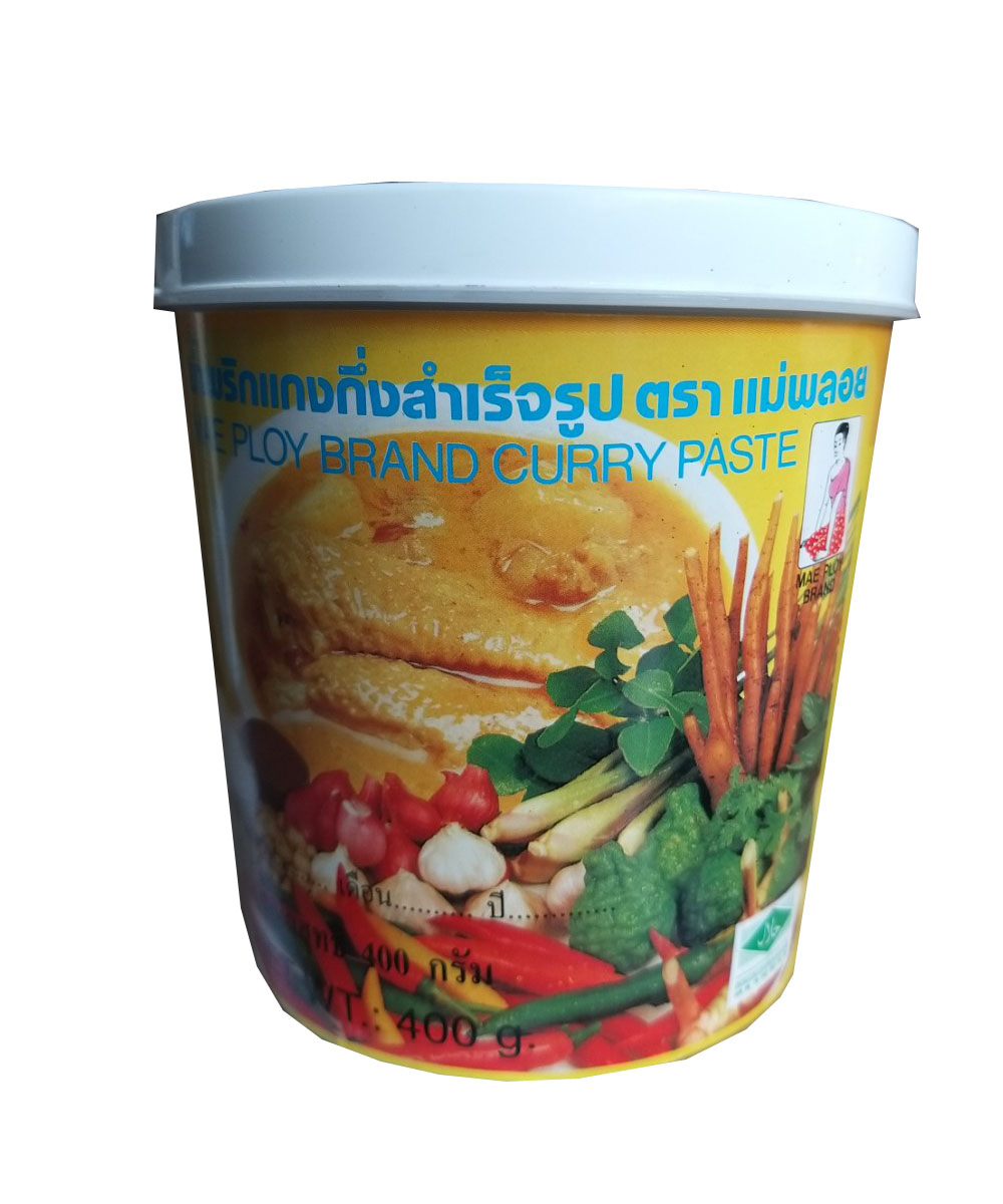 Gia Vị Cà Ri Thái Mae Ploy Yellow Curry Paste 400g