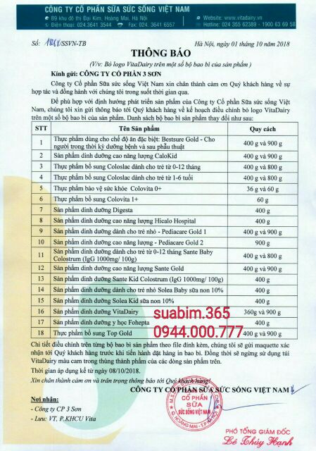 [CHÍNH HÃNG] Sữa Bột Vitadairy Nepro 1 - Hộp 900g (Giảm Protein; Dành cho người bệnh thận có URÊ huyết tăng)