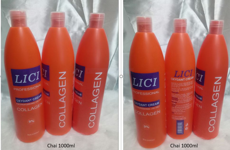 oxi chai nhỏ lici collagen