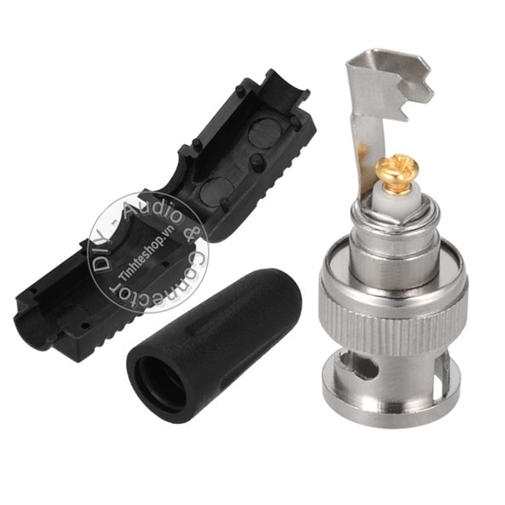 Đầu bấm BNC vuông góc 1 chiếc OD6mm