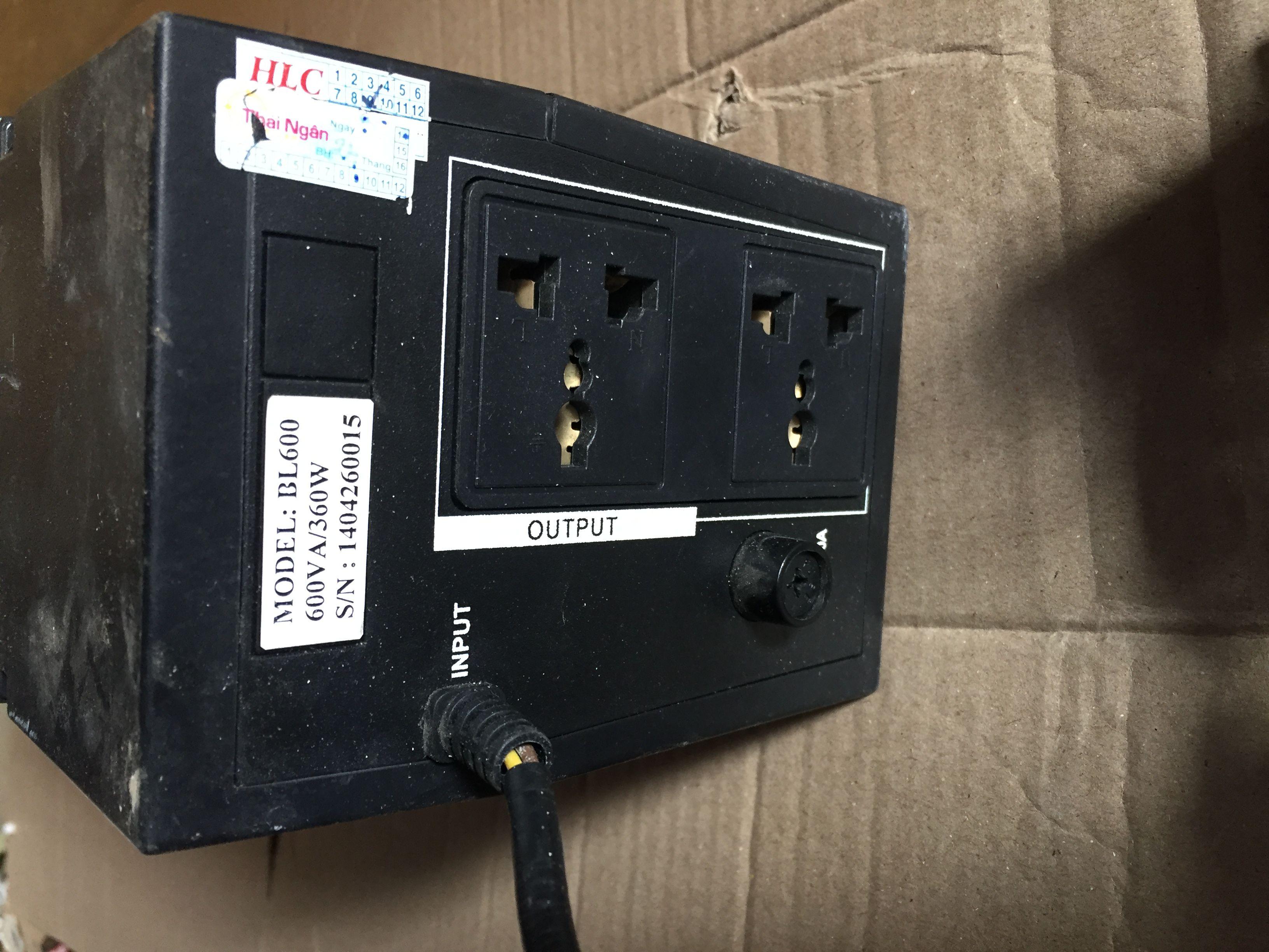 Bộ lưu điện UPS Sorotec 600VA