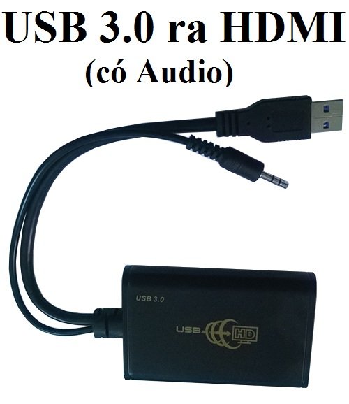 Cáp chuyển usb 3.0 ra hdmi có audio