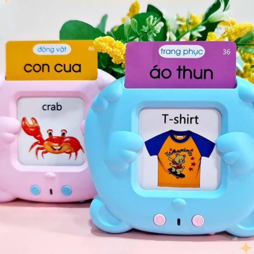 Máy đọc thẻ tiếng anh thông , máy đọc thẻ tiếng anh  (1465MDT)