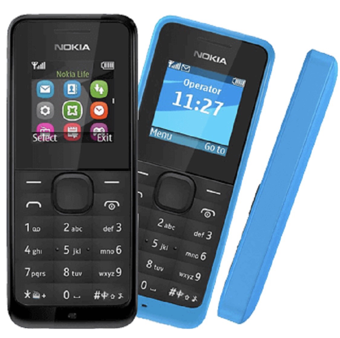 điện thoại nokia 105 1 sim pin sạc đầy đủ