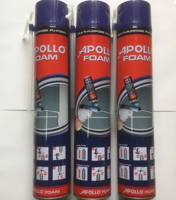 1 thùng 12 chai foam Apollo 750ml