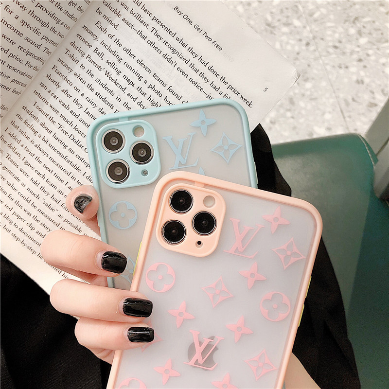 Ốp Lưng Nhám Chống Sock Va Đập Bảo Vệ Camera LV