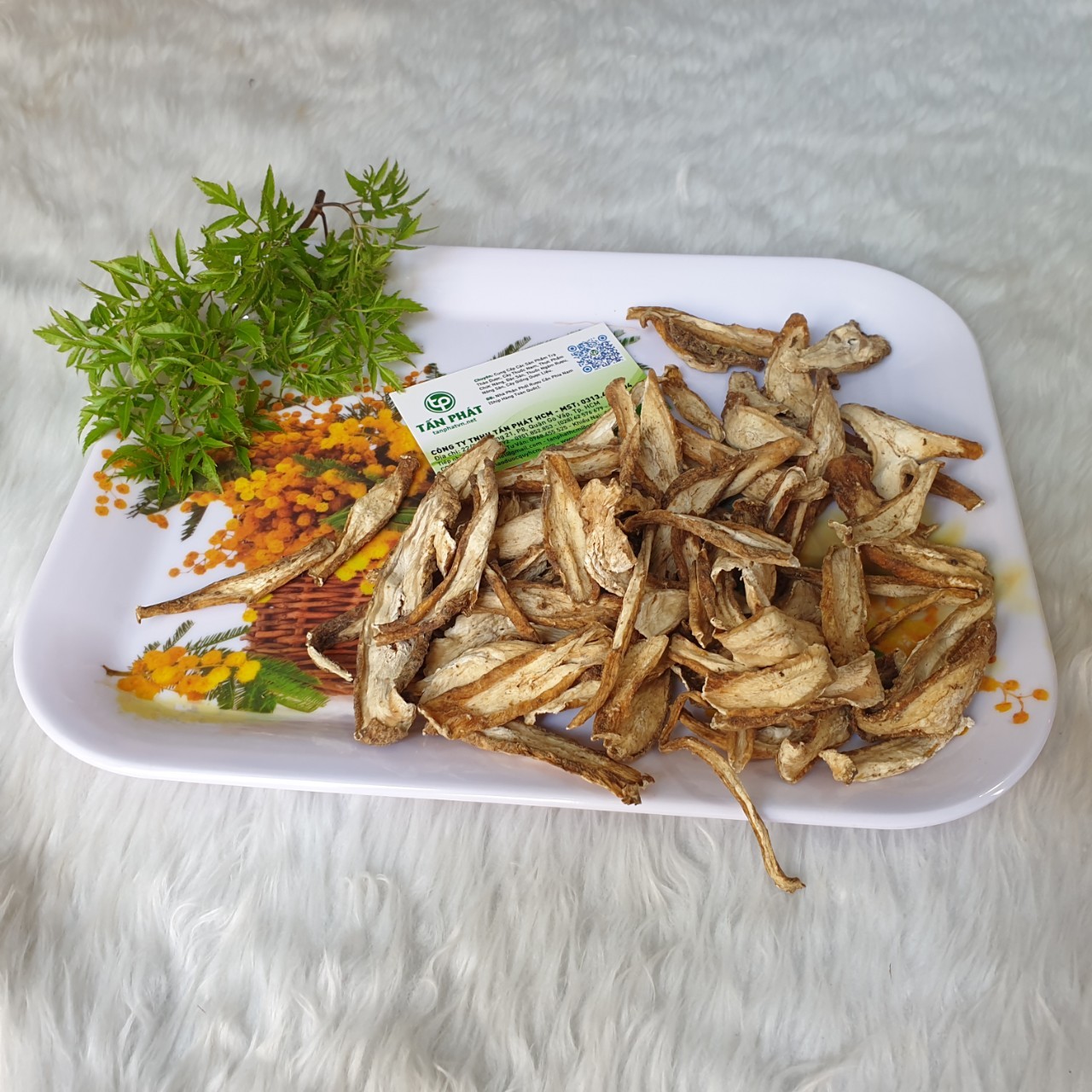 [Hàng mới về] Ngưu bàng khô 500g - Công Ty Thảo Dược Tấn Phát - Hỗ trợ thanh nhiệt giải độc cực kỳ hiệu quả