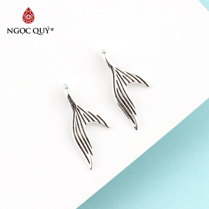 Charm bạc đuôi cá treo 16.3x7mm - Ngọc Qúy Gemstones