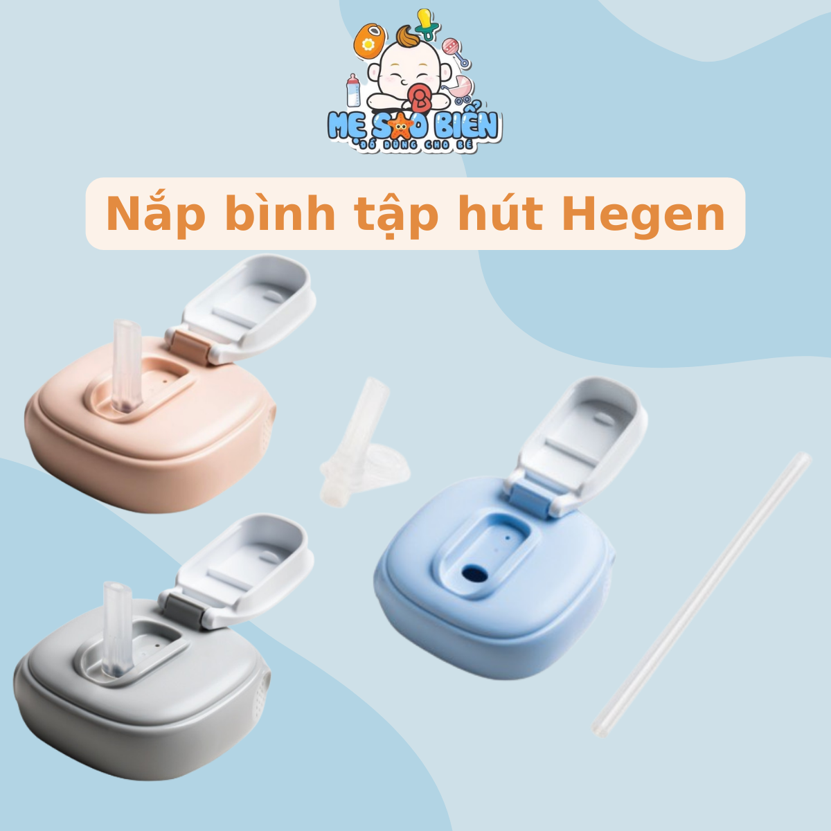 Nắp bình tập hút Hegen chính hãng