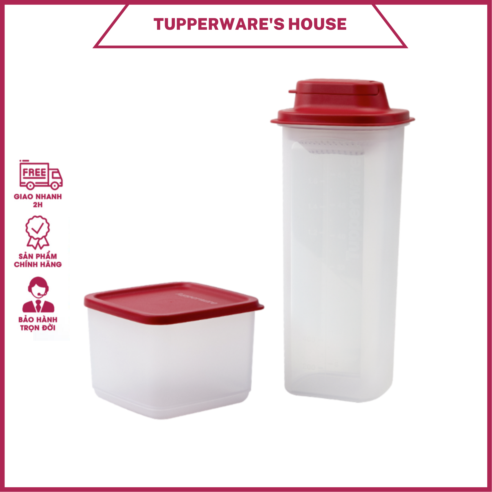 Bộ sản phẩm Tupperware Memberkit Tasty Set Gen II