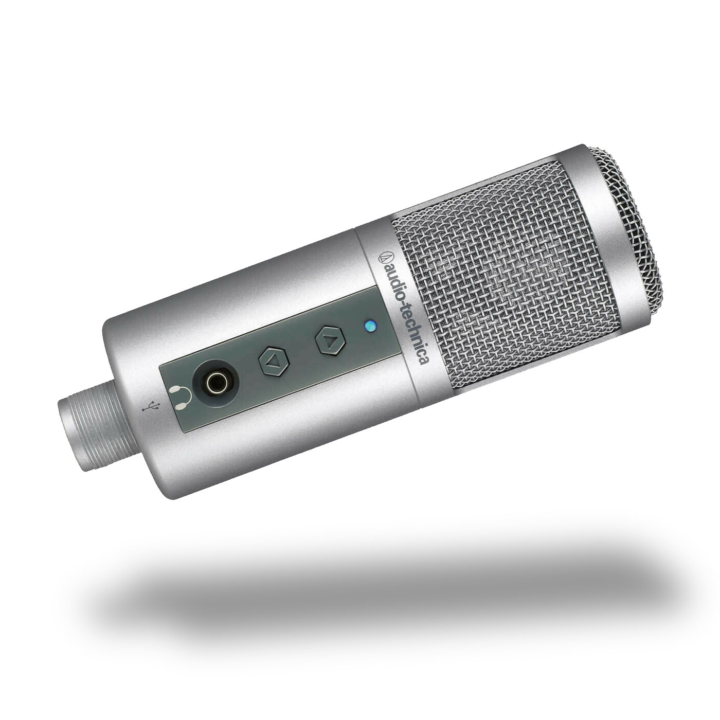Audio-Technica ATR2500-USB Side-Address USB Microphone w/ Headphone Monitor