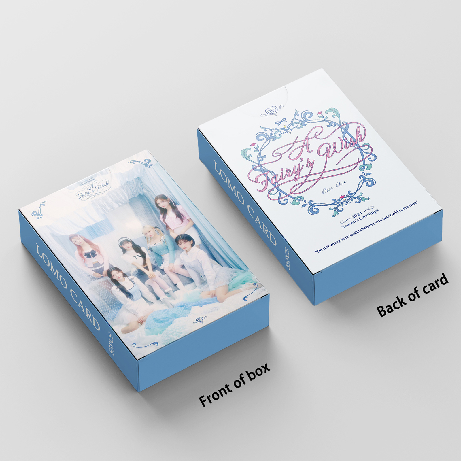 Set 55 lomo card IVE - Season’s Greetings 2024