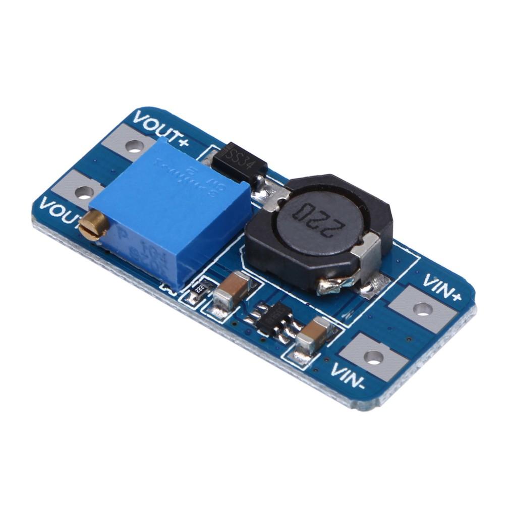 Module nguồn DC-DC tăng áp MT3608 3A in 2-24V out 5V-28V