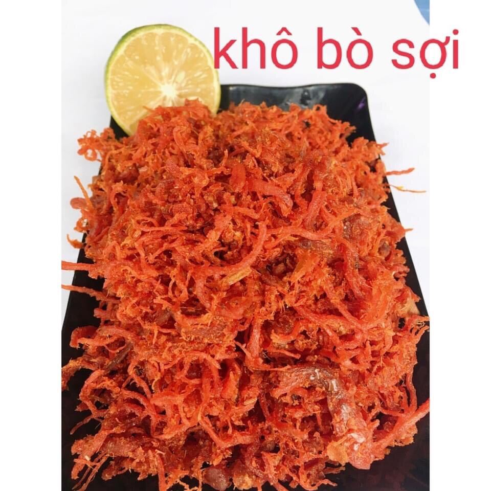 1kg thịt bò khô sợi thơm ngon (Khô heo giả bò)