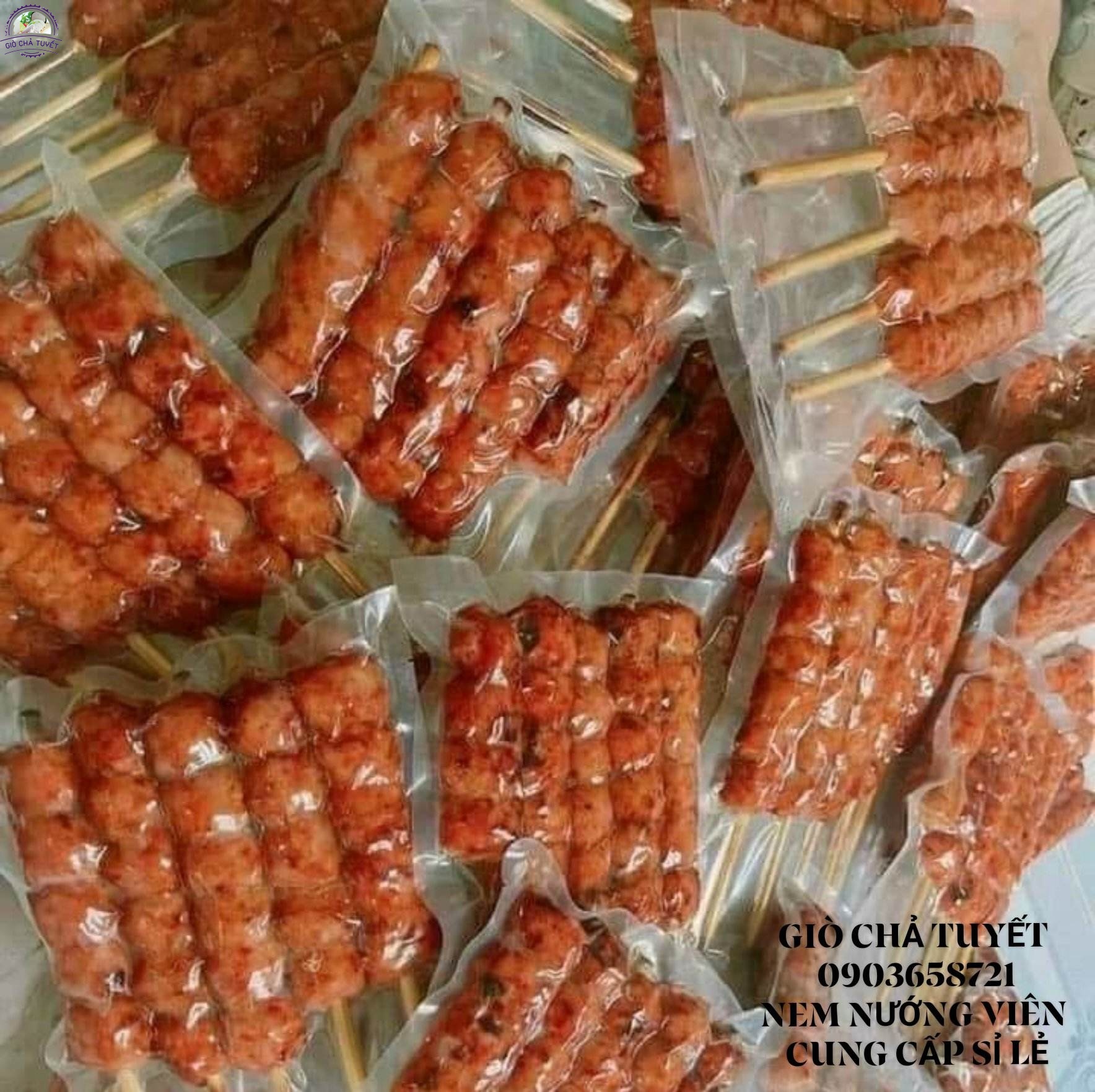 Nem Nướng Hồ Lô 500gr (Chọn Giao Hàng 2h giúp shop nha)