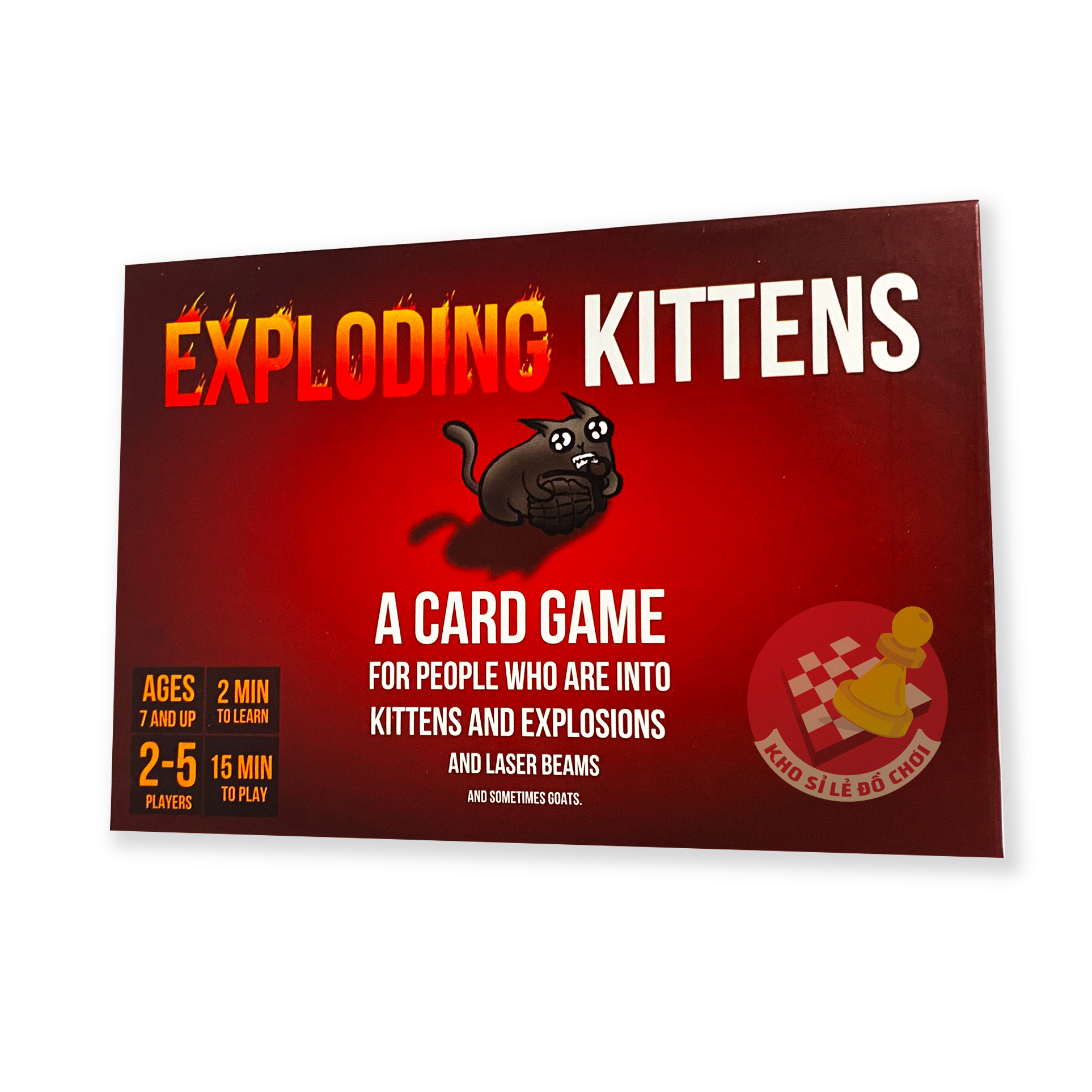 [HCM]Mèo nổ cơ bản Exploding Kittens (Tiếng Việt)