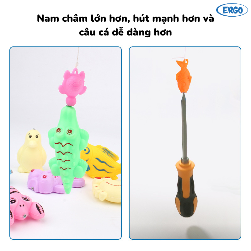 Nam châm câu cá nhựa (hình rùa) đáng yêu