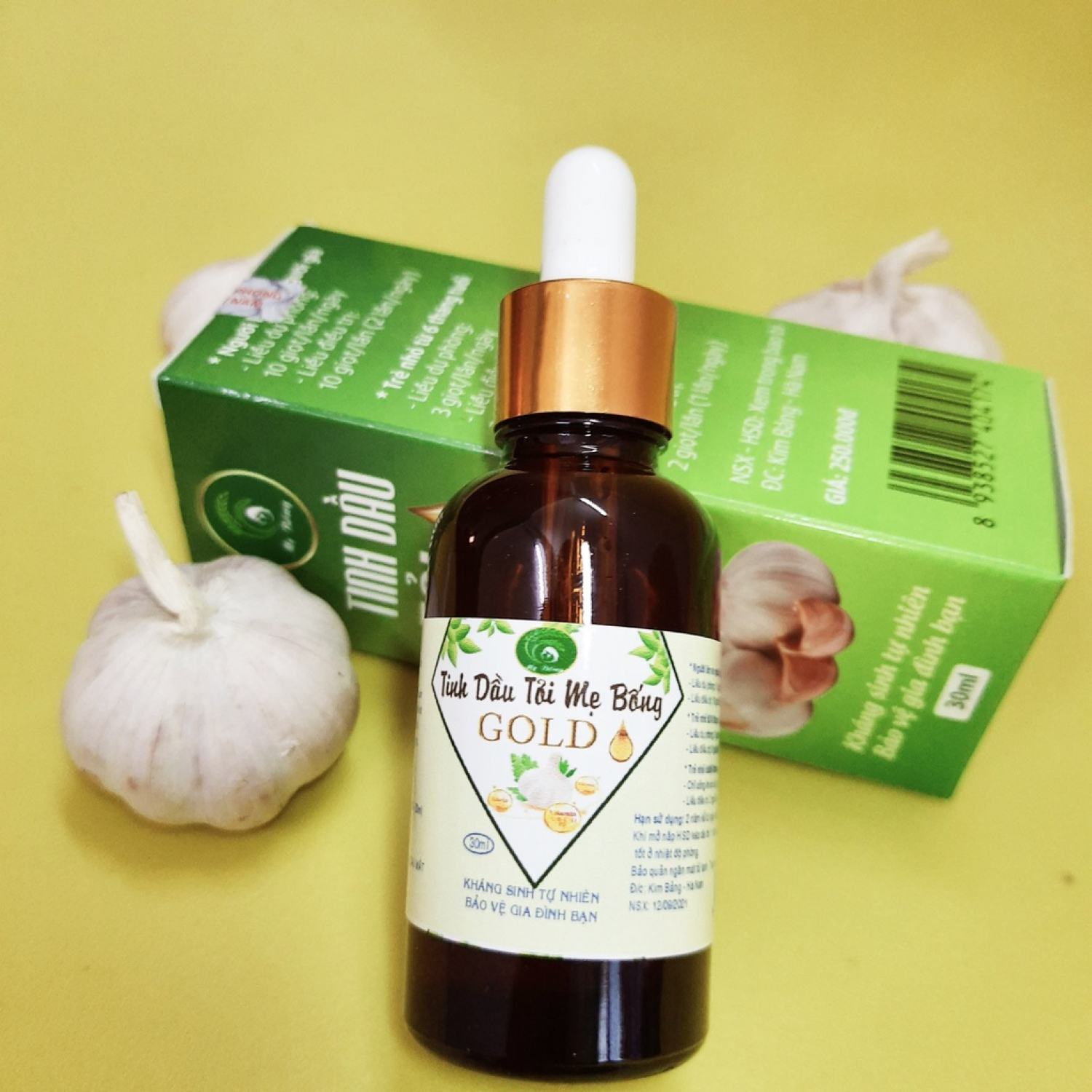[YOBE] Tinh Dầu Tỏi Nguyên Chất 30ml