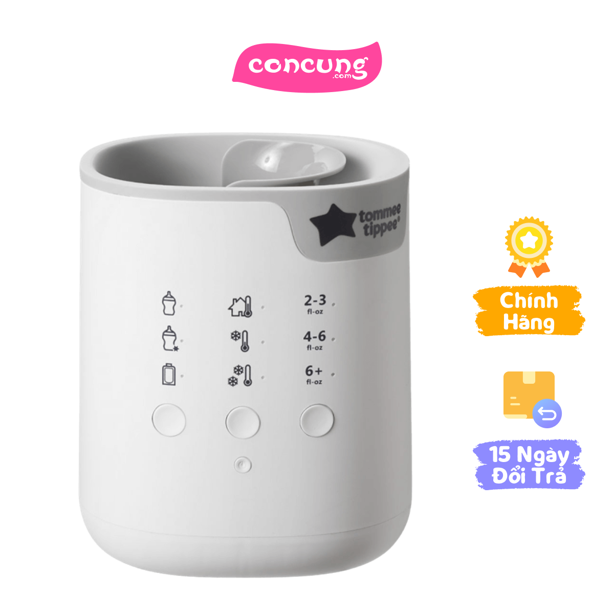 Máy rã đông, hâm nóng bình sữa và túi trữ sữa Tommee Tippee All-in-One