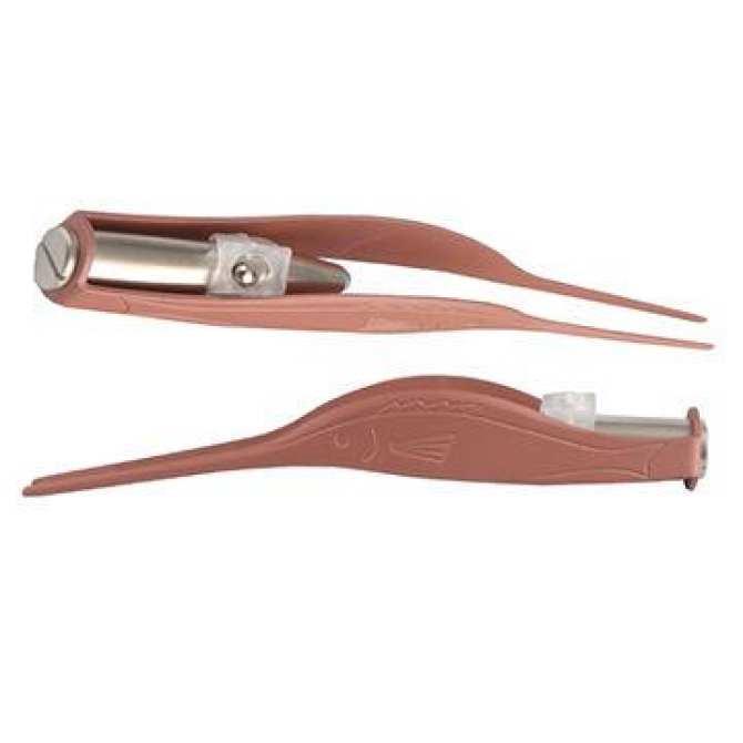 Dụng cụ lấy ráy tai inox có đèn soi cao cấp