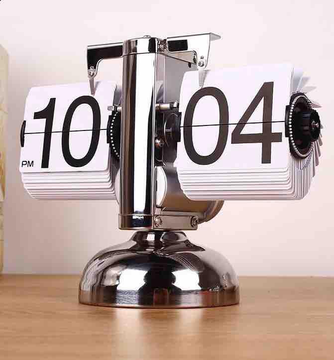 [HCM]Đồng hồ để bàn Lá Lật Flip Clock