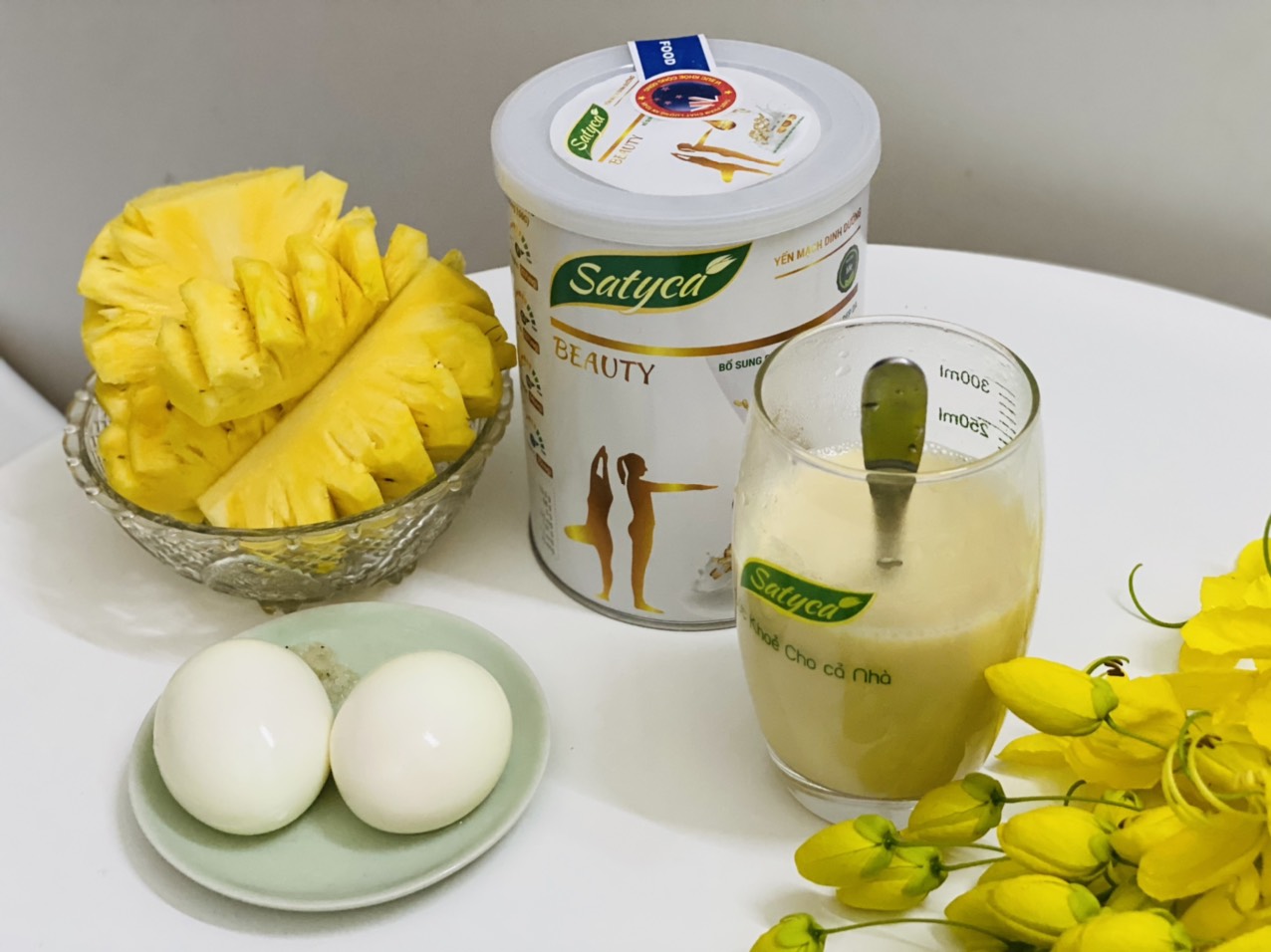 Sữa yến mạch dinh dưỡng Satyca Beauty