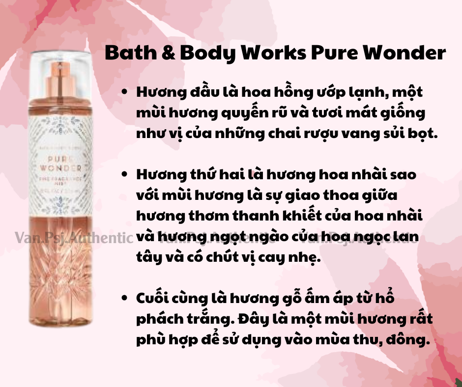 NƯỚC HOA XỊT TOÀN THÂN BATH & BODY WORK 236ML