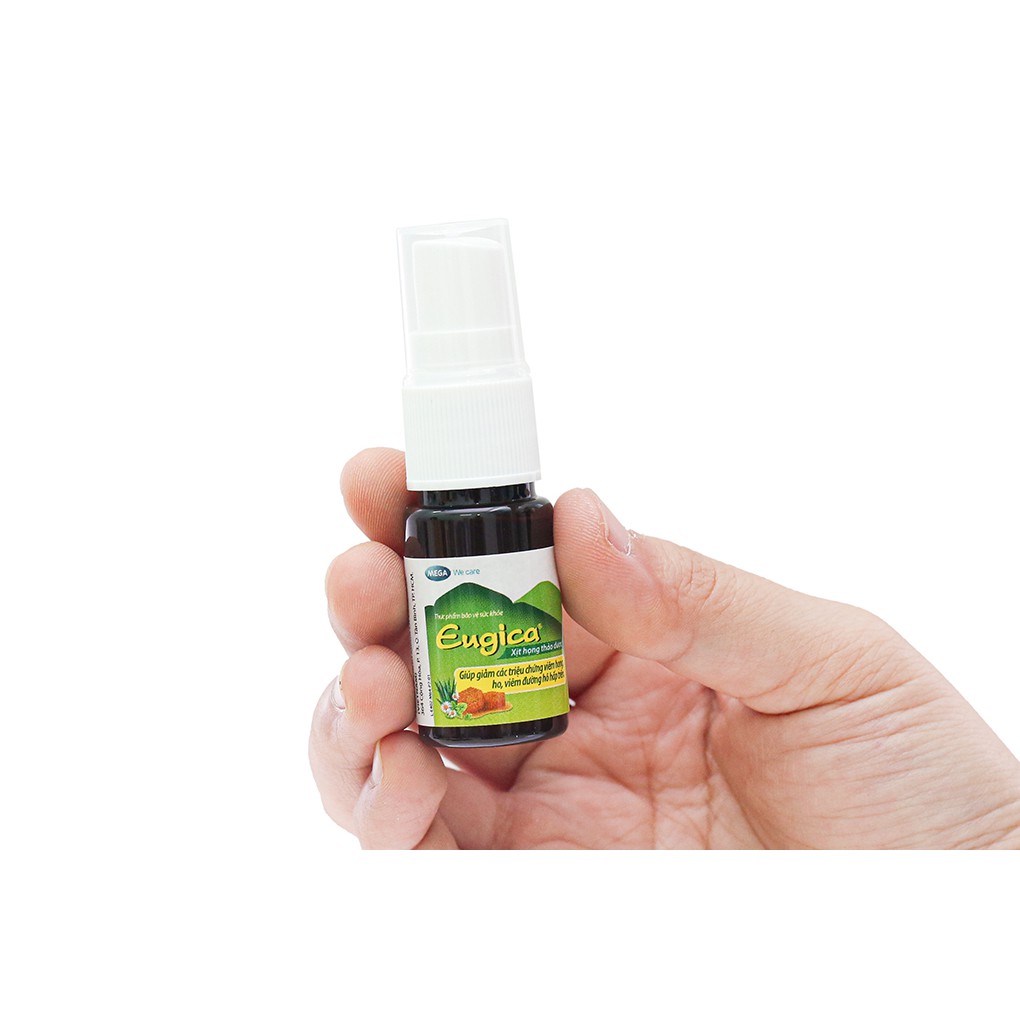 XỊT HỌNG EUGICA THẢO DƯỢC CHAI 10ML