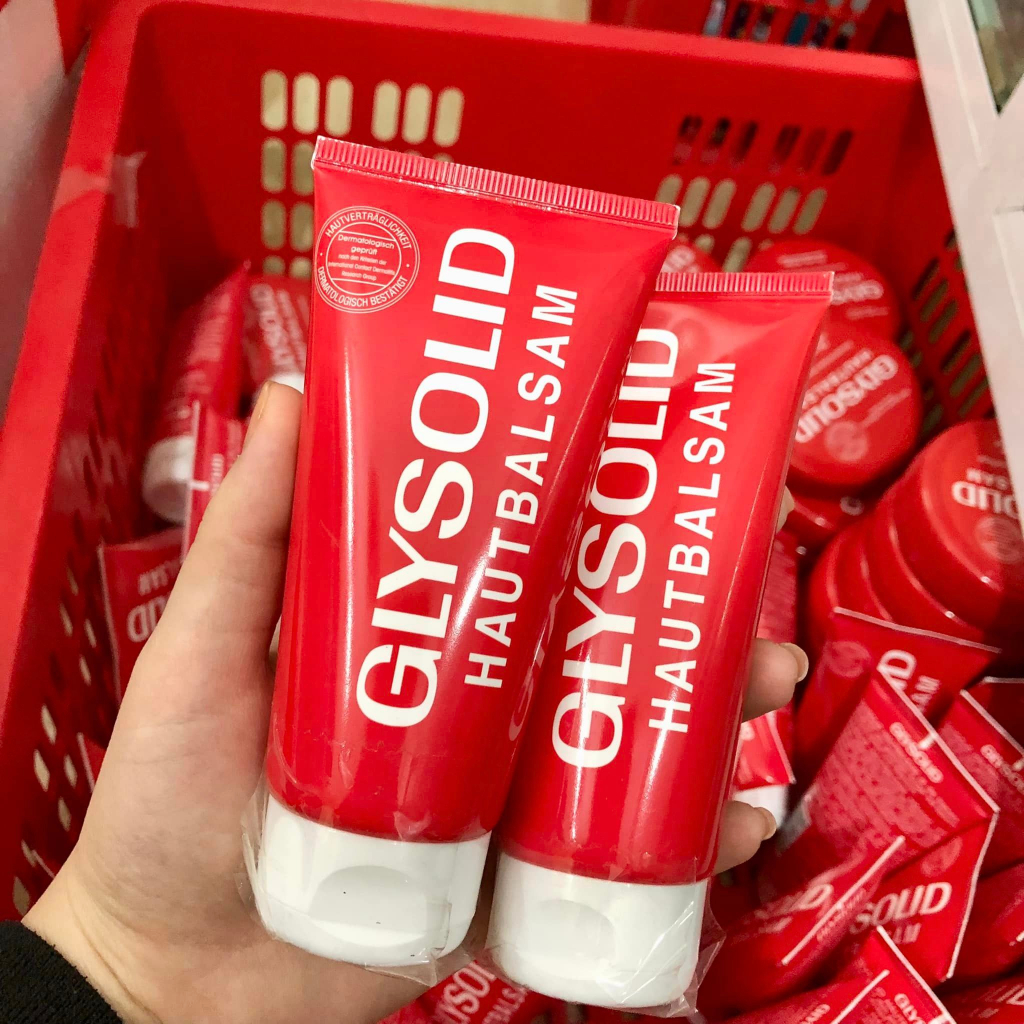 Kem bôi Glysolid Hautbalsam, Đức (100ml) giảm nẻ gót chân