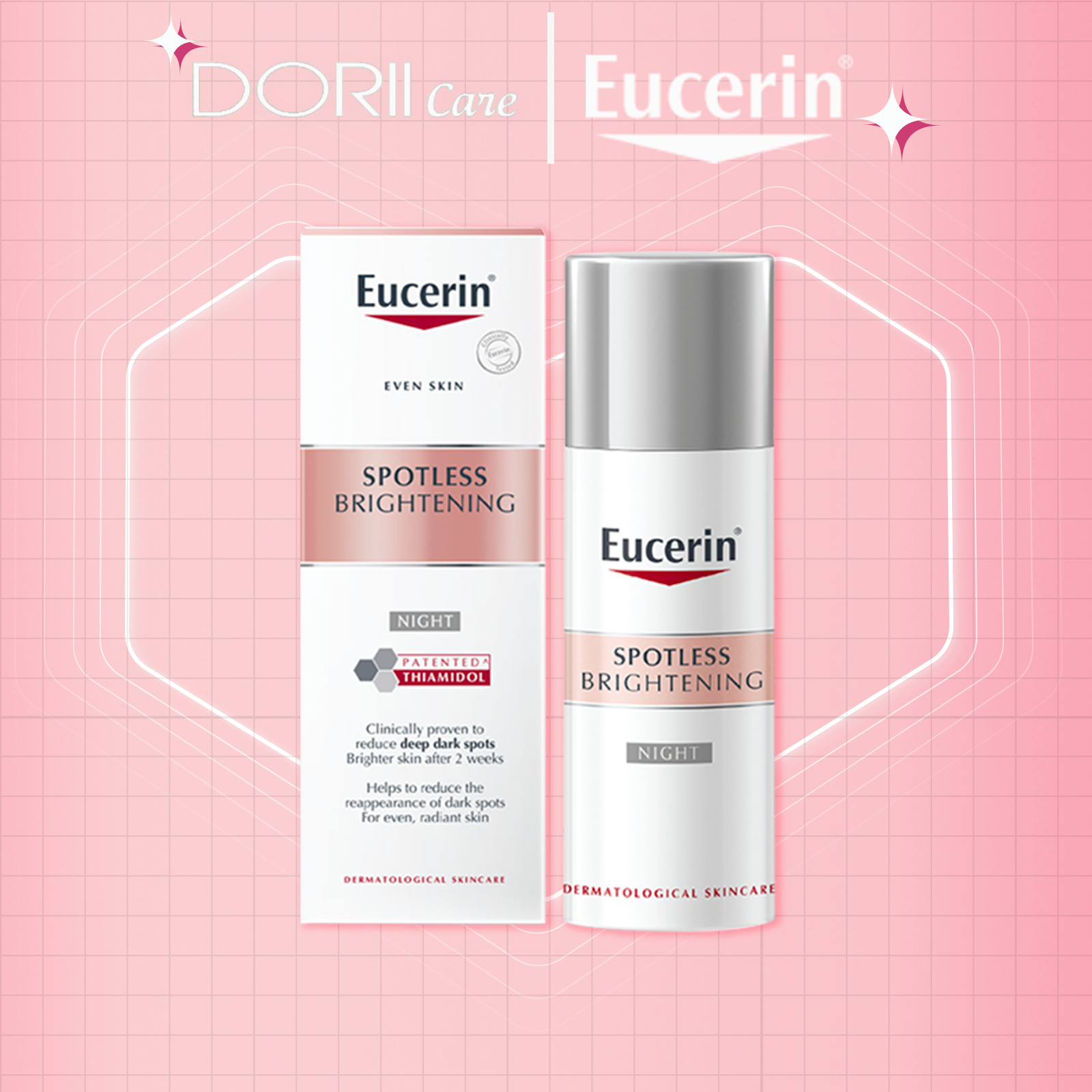 Eucerin Kem dưỡng trắng da ban đêm Spotless-Brightening 50ml