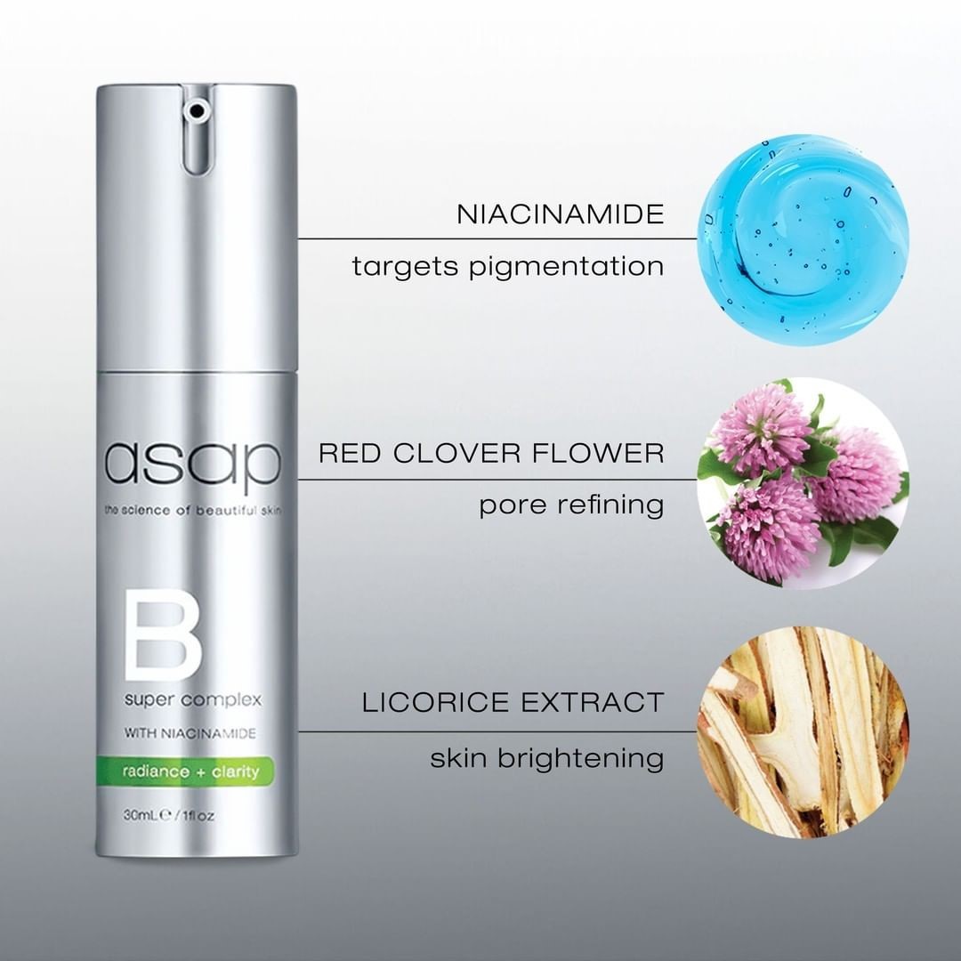 Tinh Chất Dưỡng Phục Hồi ASAP B Super Complex With Niacinamide 30ml
