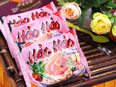 Mỳ tôm Hảo Hảo  Tôm Chua Cay và Phở Gà Good