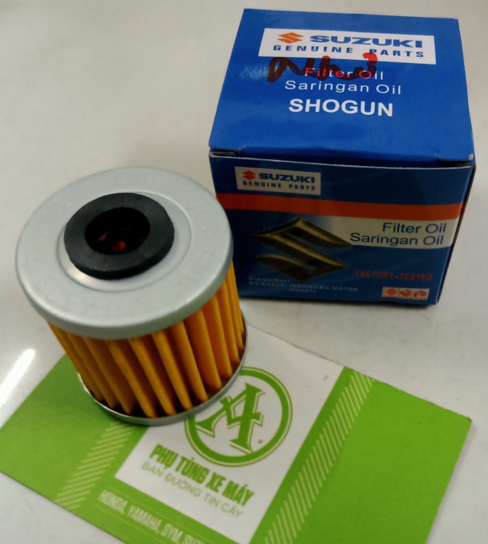 1 Lọc Nhớt Suzuki Axelo, X-Bike,...( Lọc Nhớt Suzuki Nhỏ)