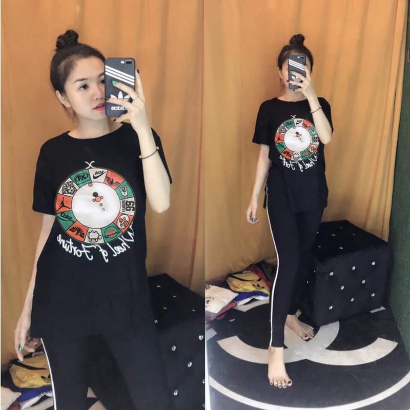 [HCM]SET BỘ COTTON DÀI XẺ TÀ - TD02