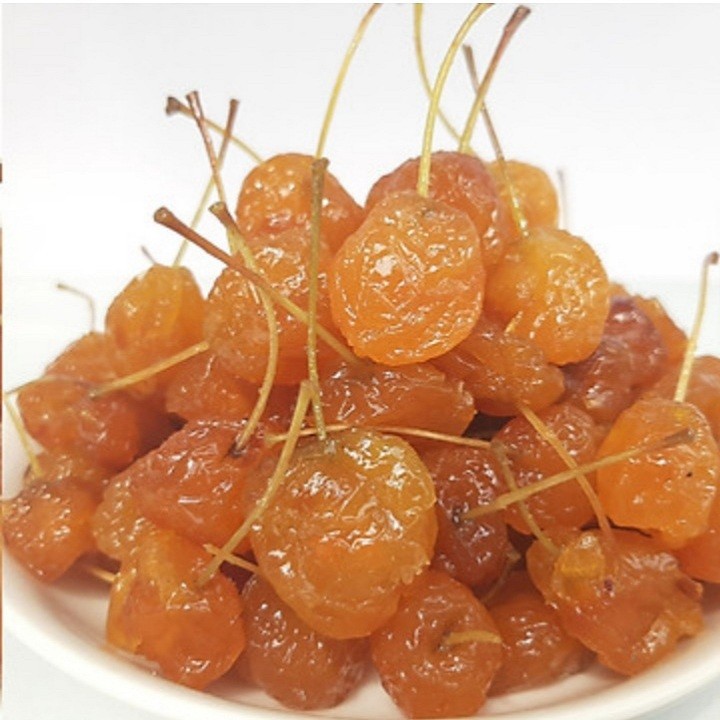 CHERRY VÀNG SẤY DẺO 500g ăn vặt