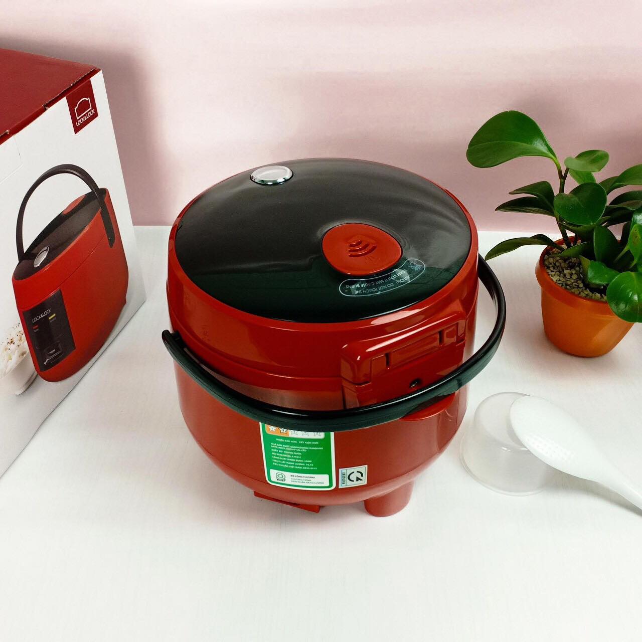 NỒI CƠM ĐIỆN MINI DUNG TÍCH 1L LOCK&LOCK-EJR431