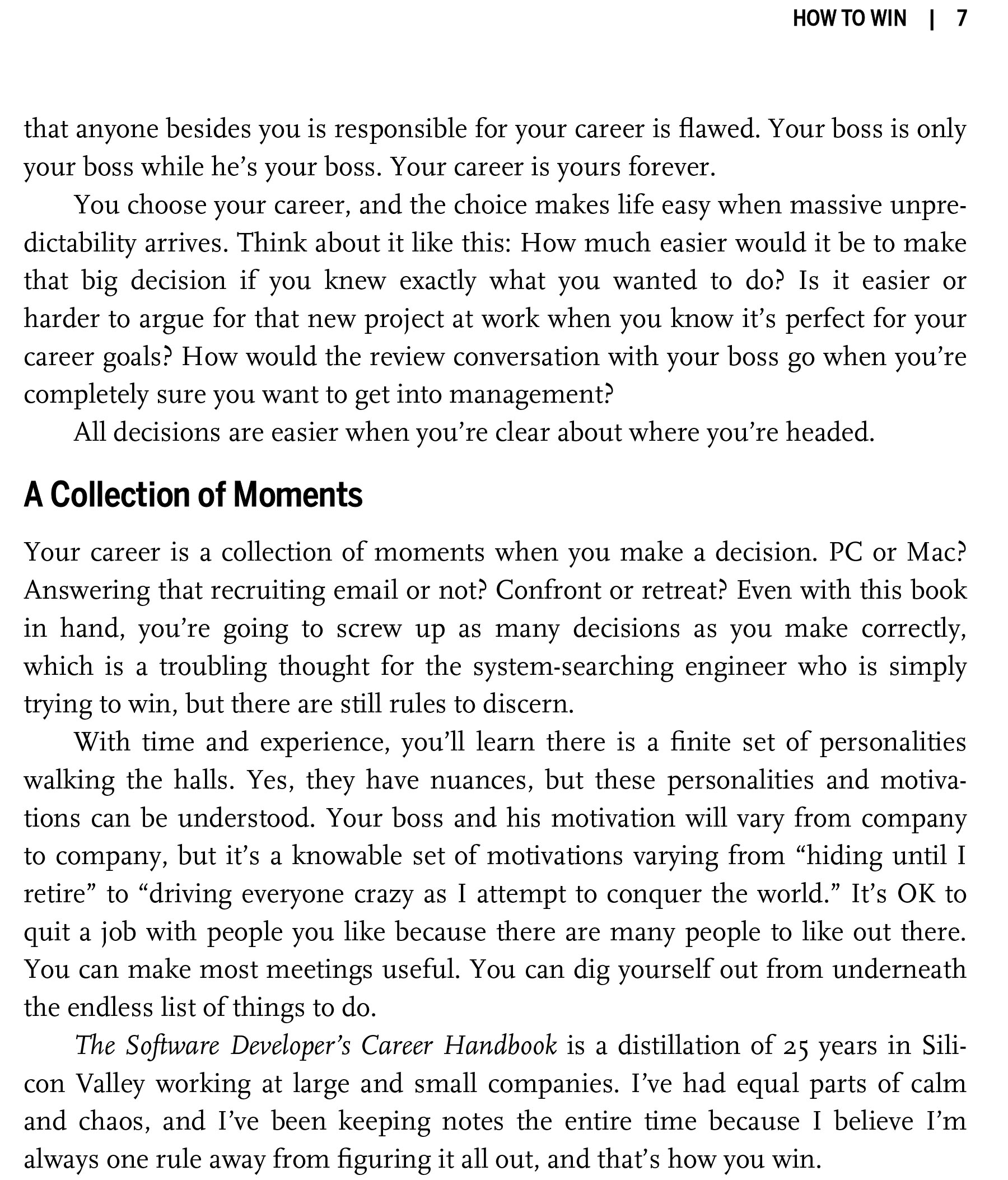 Sách The Software Developers Career Handbook