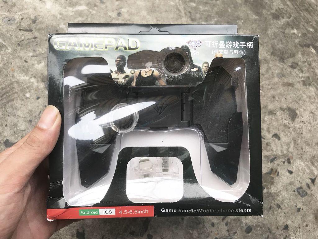 [COMBO] Tay cầm chơi game + Nút chơi game Pubg làm bằng kim loại siêu bền, không rỉ + TẶNG nút di chuyển