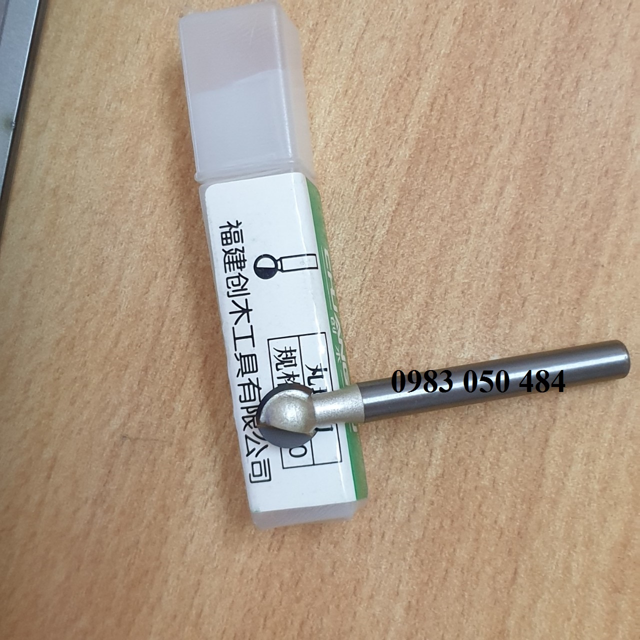 Mũi phay gỗ quả đào - mũi phá gỗ trục 6mm