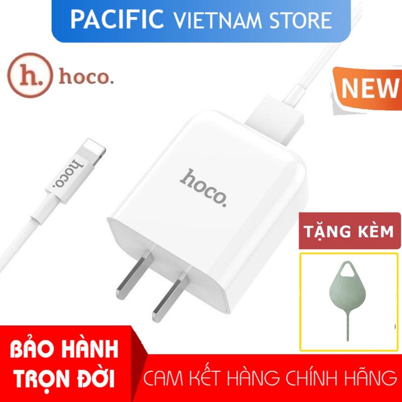 Bộ Cáp Sạc HOCO C49 iPhone Lightning 2A 2019 NEW - Tặng Que Chọc Sim Pacific
