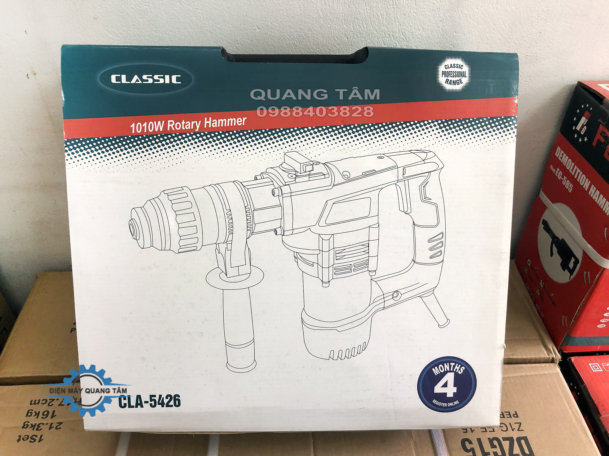 Máy Khoan Đục Bê Tông Classic CLA-5426 [Chính Hãng]