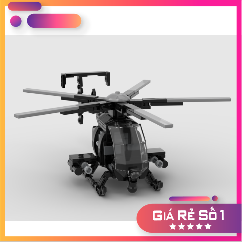 Đồ Chơi Lắp Ráp Army Máy Bay Trực Thăng AH6