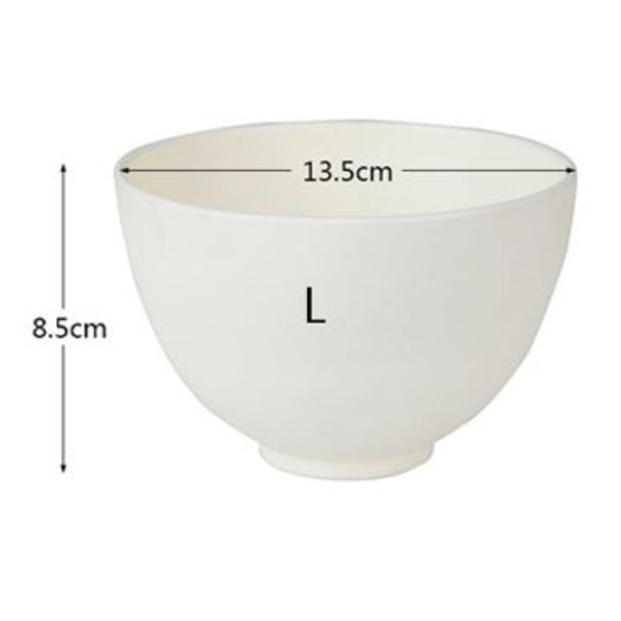 Bát dẻo trộn mặt nạ cỡ lớn - chén dẻo lớn pha mặt nạ sillicon cao cấp đủ size