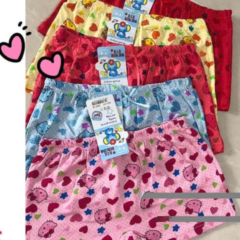 Nơi bán Combo 10 Quần Chíp (lót) đùi hình mèo kitty Cho Bé Gái chất siêu đẹp